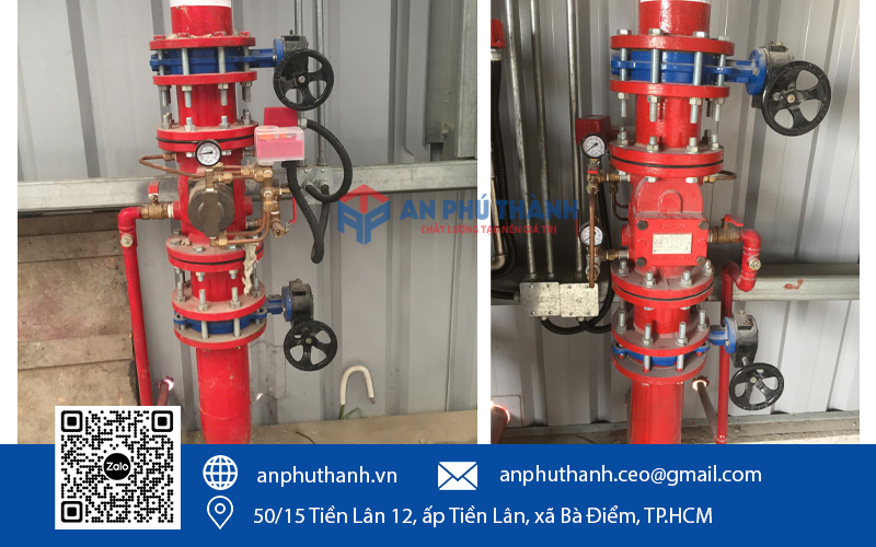 Van được ứng dụng trong nhiều công trình