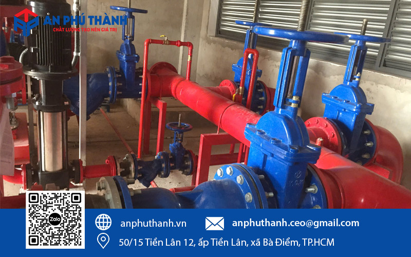 Van cổng ty nổi BTL thường dùng trong: các phòng bơm PCCC, đường ống cấp nước