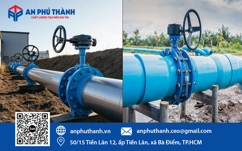 ứng dụng của van bướm tay quay YDK