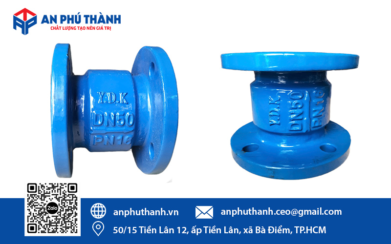 Van một chiều lò xo YDK có cấu tạo đơn giản, vận hành ổn định và không gây tiếng ồn