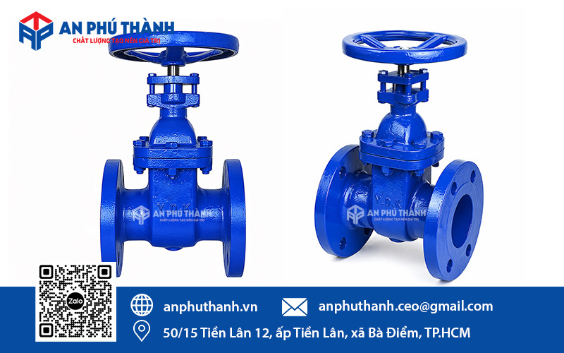 Van cổng ty chìm JIS 10K YDK (Model KNX-10K)