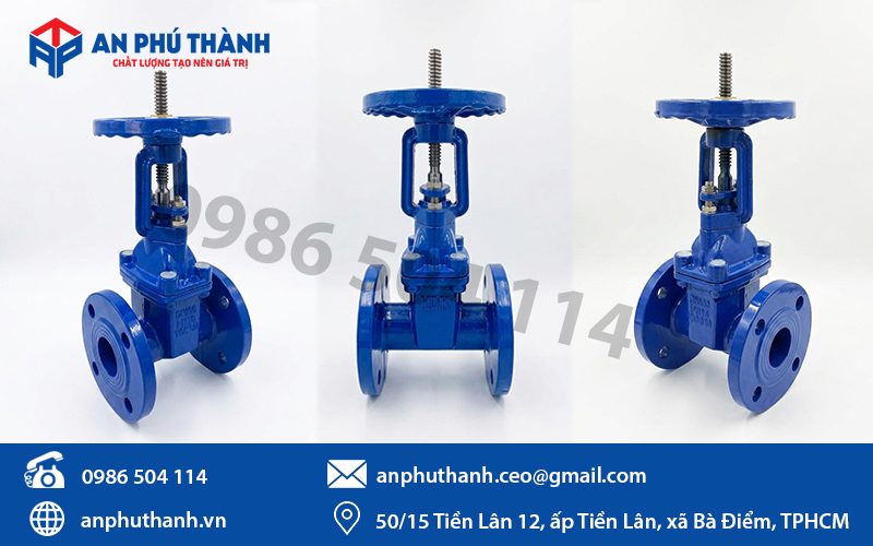 Van cổng ty nổi giúp người vận hành dễ dàng nhìn thấy trạng thái đóng/mở bằng mắt thường