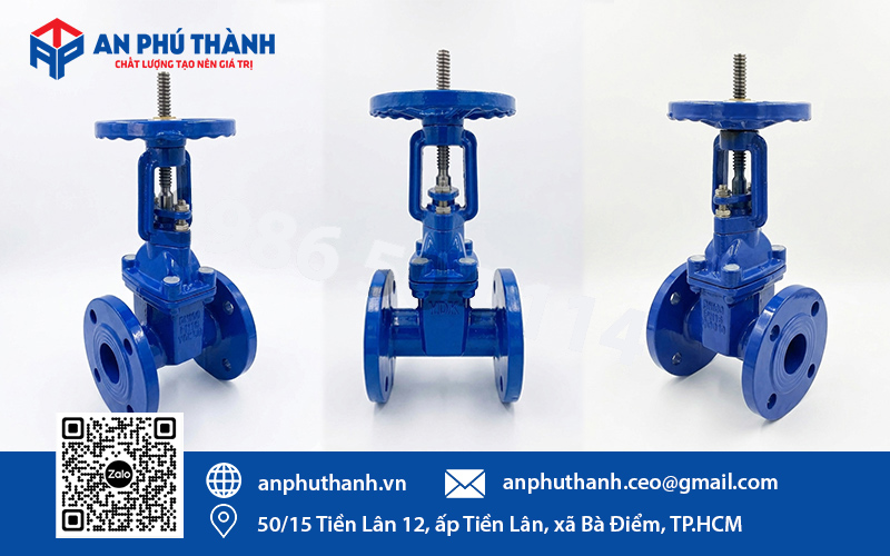 Van cổng ty nổi giúp người vận hành dễ dàng nhìn thấy trạng thái đóng/mở bằng mắt thường
