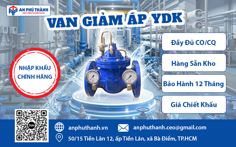 Van giảm áp YDK model KVC200