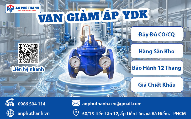 Van giảm áp YDK model KVC200