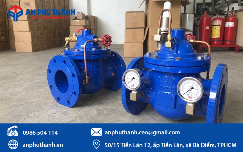 hình ảnh thực tế van giảm áp YDK