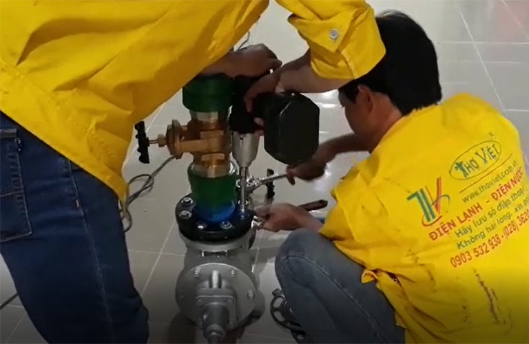 Cách lắp van giảm áp nước
