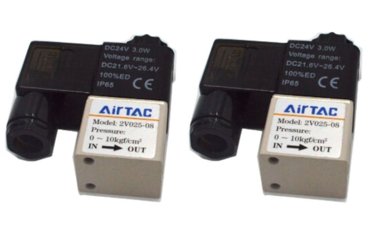 Van điện từ khí nén 2/2 được phân loại thành van thường đóng và van thường mở