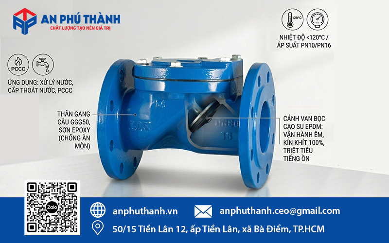 Ưu điểm van một chiều cánh cao su