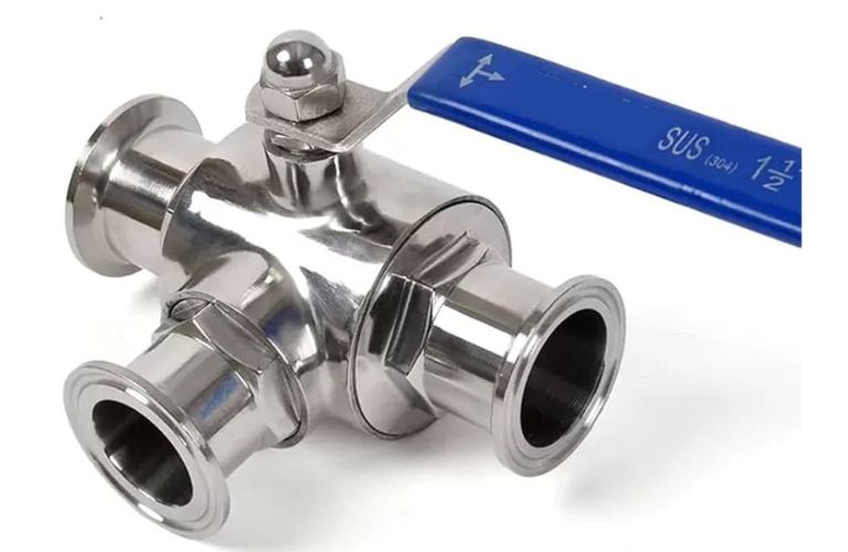 Van bi 3 ngã điều khiển thủ công