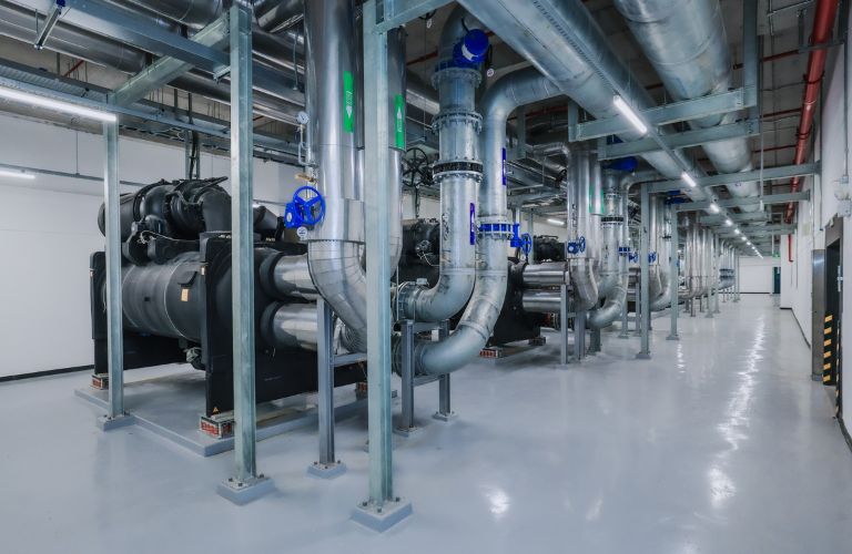 Khớp nối mặt bích thường được sử dụng trong hệ thống HVAC