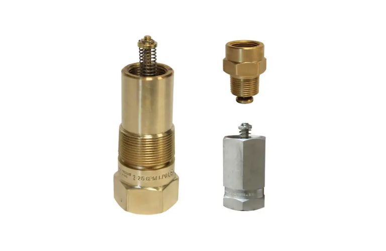 Lò xo giúp điều chỉnh ngưỡng kích hoạt của van