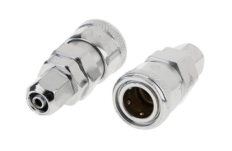 Khớp nối nhanh giúp việc lắp và tháo diễn ra nhanh chóng