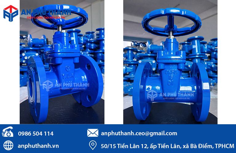 Tất cả sản phẩm van gang của An Phú Thành đều được kiểm định chất lượng kỹ lưỡng
