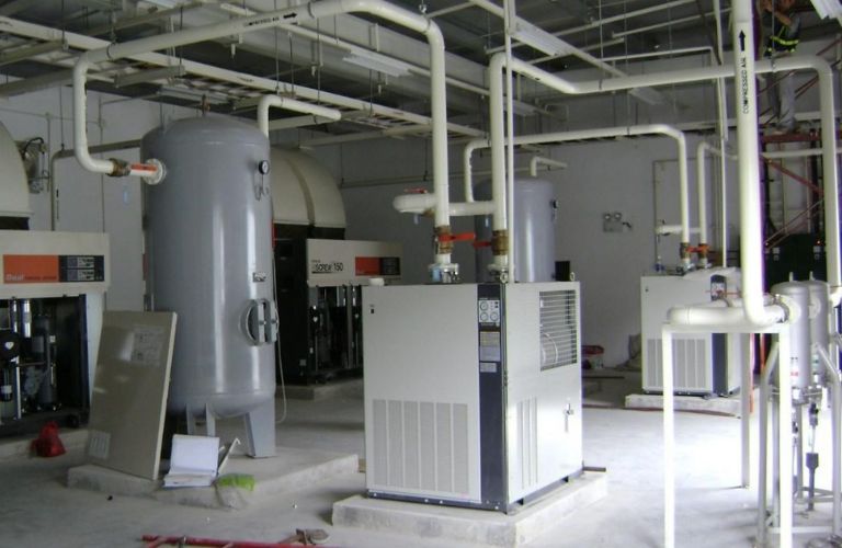 Trong hệ thống khí nén công nghiệp
