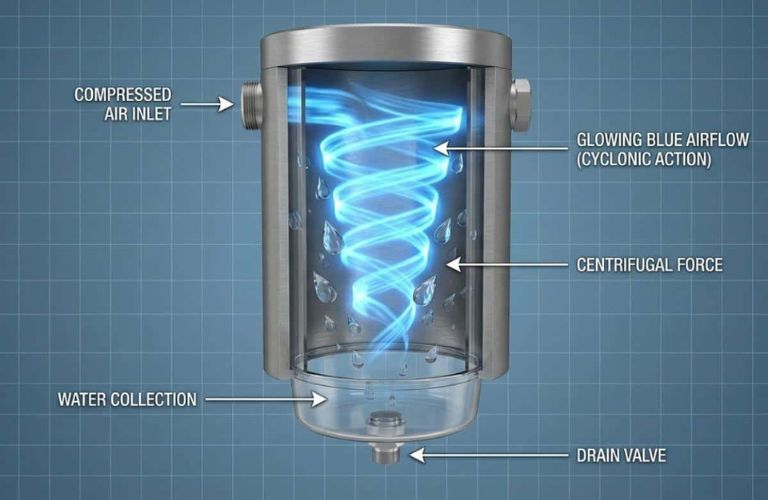 Cơ chế vận hành của bộ tách ẩm