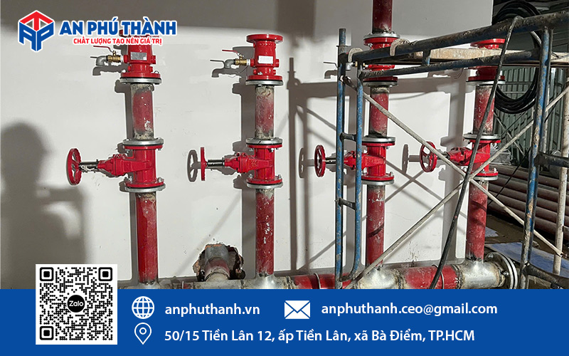 An Phú Thành là nhà thầu cung cấp van công nghiệp cho nhiều công trình trên cả nước