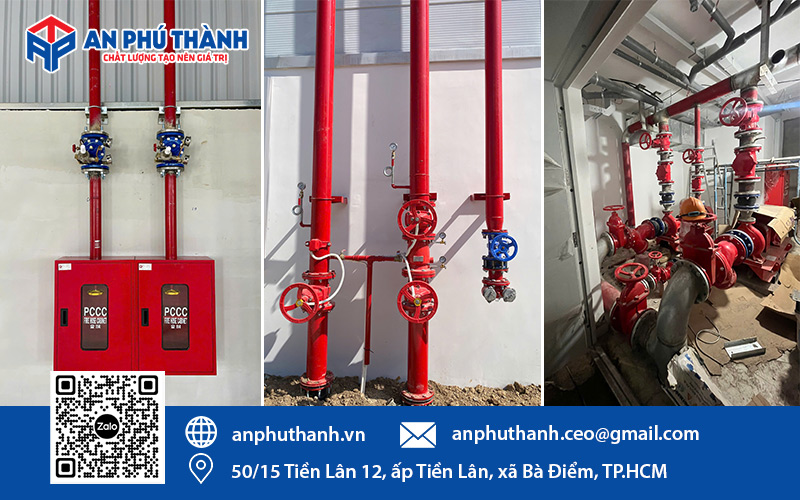 An Phú Thành là nhà thầu cung cấp van công nghiệp cho nhiều công trình trên cả nước