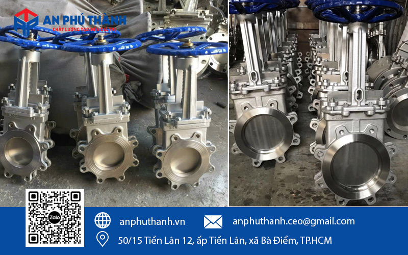 APT địa chỉ cung cấp van dao uy tín