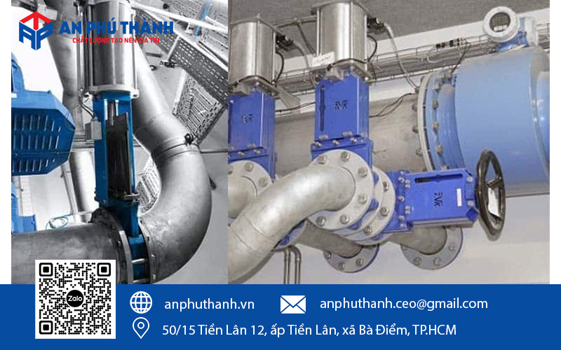 van cho phép lắp đặt ở các hệ thống ống chật hẹp hoặc giàn ống trên cao