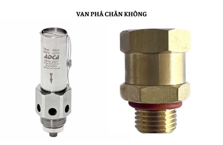 Van phá chân không